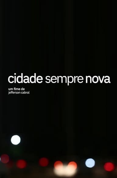 Cidade Sempre Nova poster