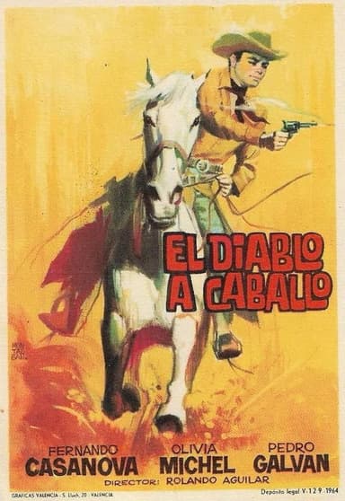 El diablo a caballo poster