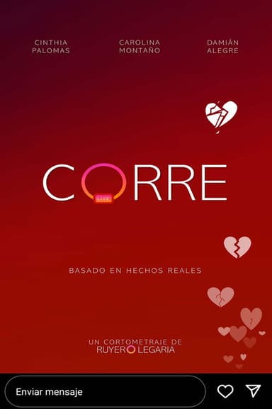 Corre poster