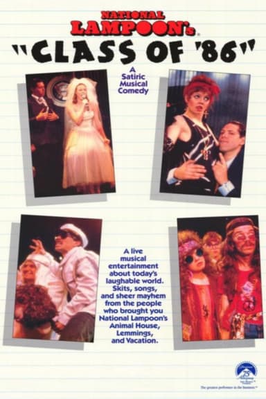 Class of '86 poster