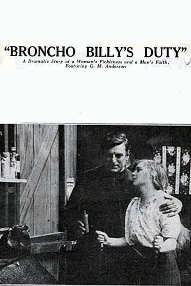 Broncho Billy's Duty poster