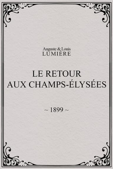 The Return to Champs-Élysées poster