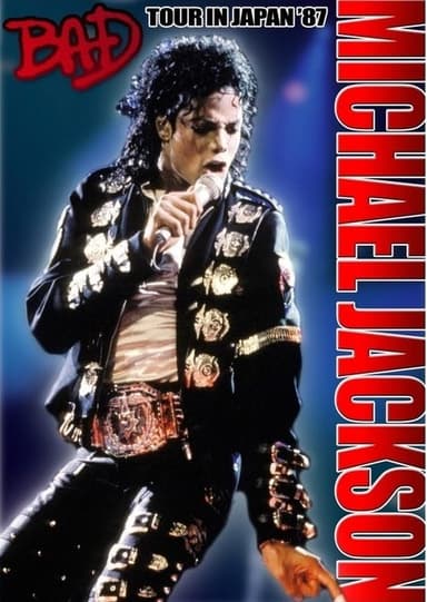 Michael Jackson: Bad Japan Tour '87 poster