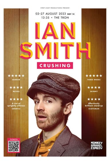 Ian Smith: Crushing poster