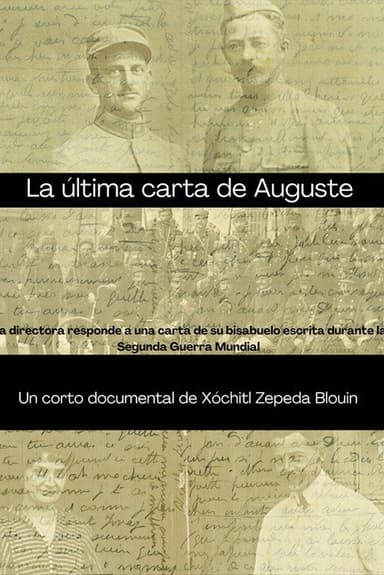 La última carta de Auguste poster