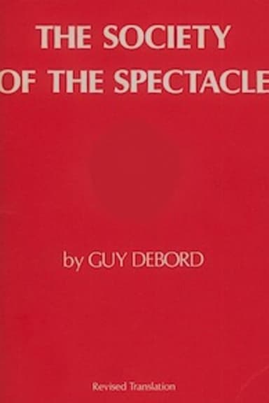 The Society of the Spectacle poster