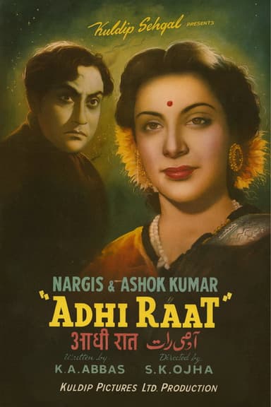 Adhi Raat poster