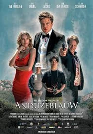 Anduzeblauw poster