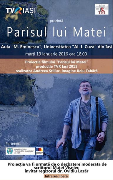 Matei's Paris poster