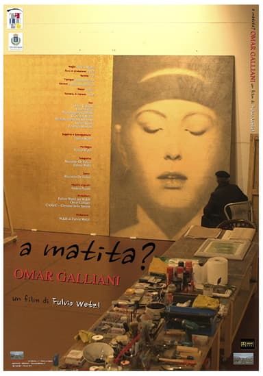 A matita? Omar Galliani poster