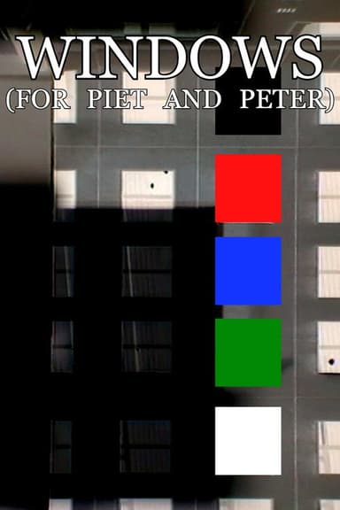 Windows (for piet and peter) poster
