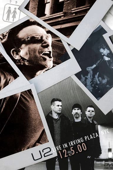 U2 - Live  from Irving Plaza 2000 poster