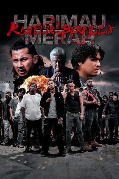 Harimau Merah: Konflik Bermula poster