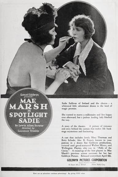 Spotlight Sadie poster