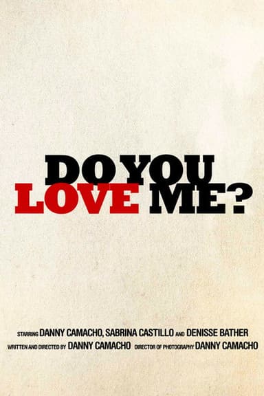 ¿Me amas? poster