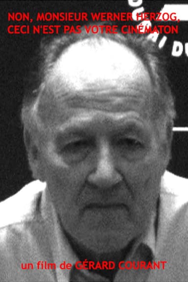 No Mr. Werner Herzog, this isn't your Cinématon poster