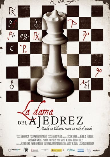 La dama dels escacs poster