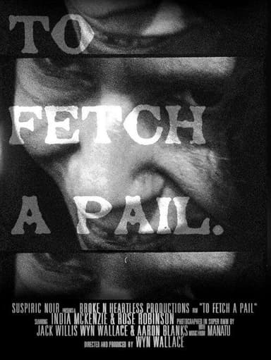 To Fetch A Pail poster