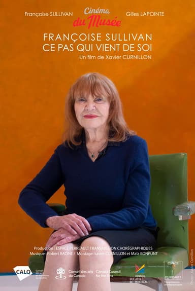 Françoise Sullivan: ce pas qui vient de soi poster