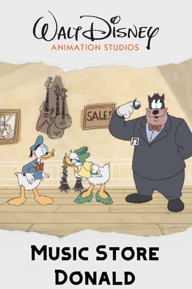 Music Store Donald poster