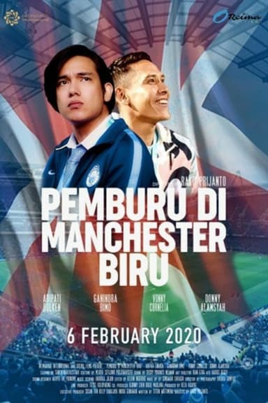 Hunter in The Blue Side of Manchester poster