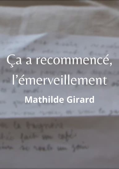 Ça a recommencé, l’émerveillement poster
