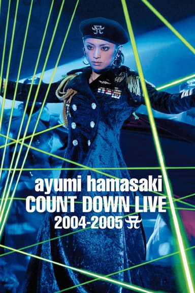 Ayumi Hamasaki Countdown Live 2004–2005 A poster