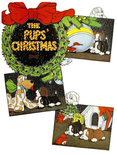 The Pups' Christmas poster