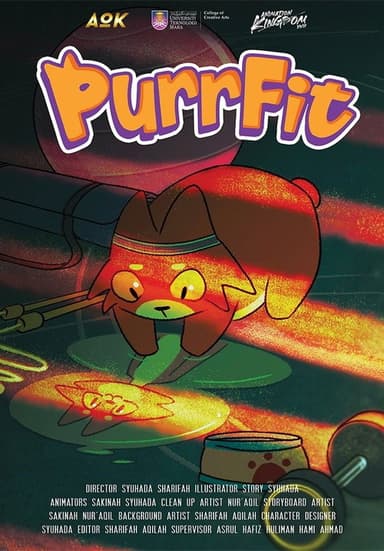 Purrfit poster