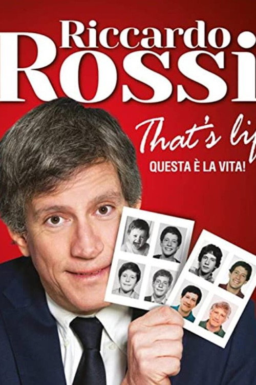 Riccardo Rossi - That's life poster