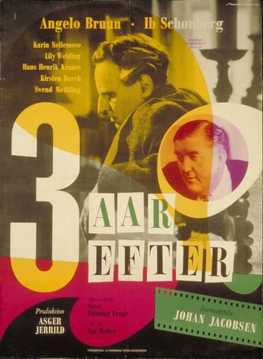 3 years after poster