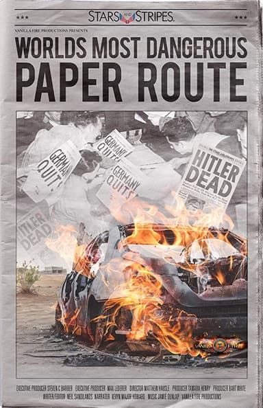 WORLD'S MOST DANGEROUS PAPER ROUTE poster