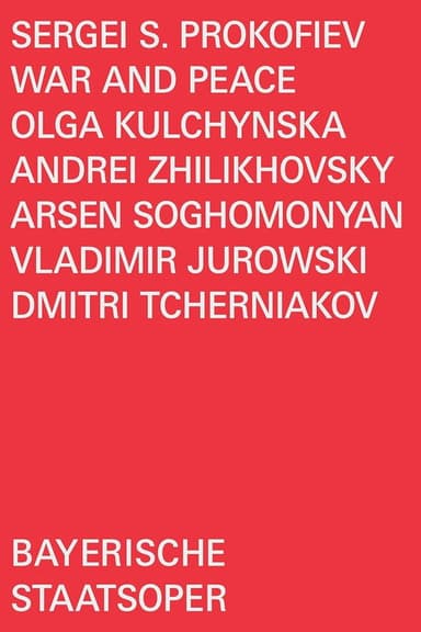 Prokofiev: War and Peace poster