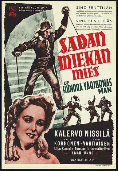 Sadan miekan mies poster