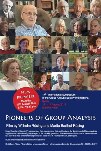 Pioneers of Group Analysis poster
