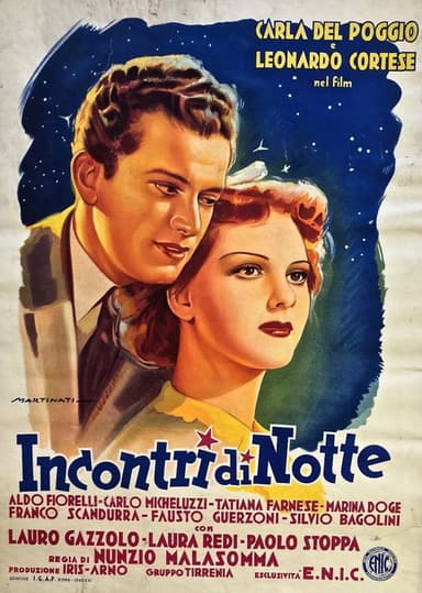 Incontri di notte poster