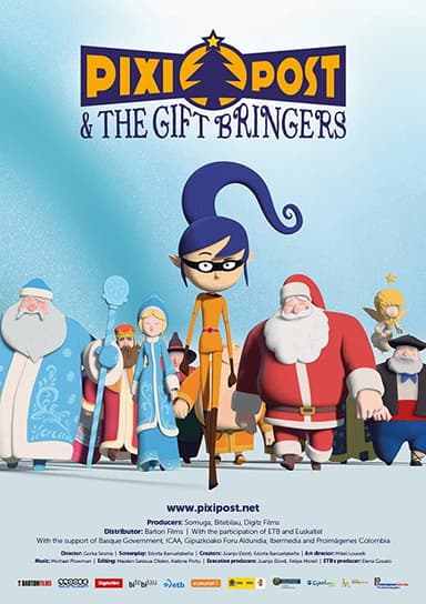Pixi Saves Christmas poster