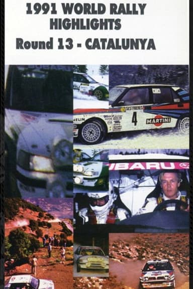 Catalunya Rally 1991 poster