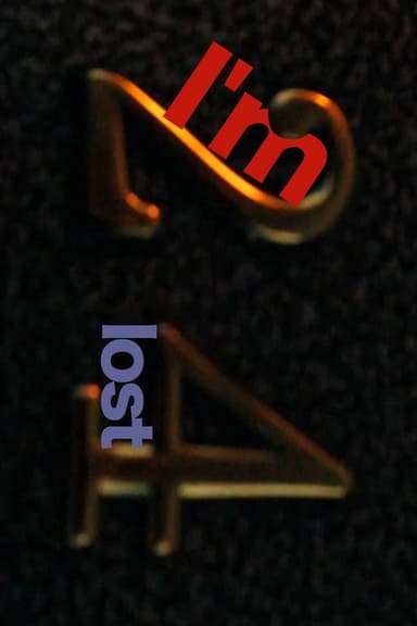 I'm lost poster