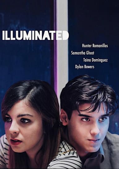 Illuminated poster