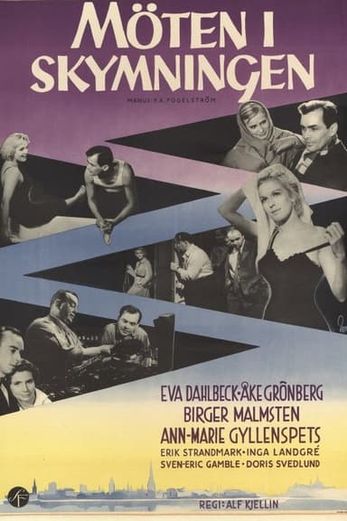 Möten i skymningen poster