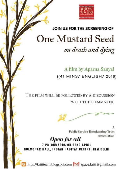 One Mustard Seed poster