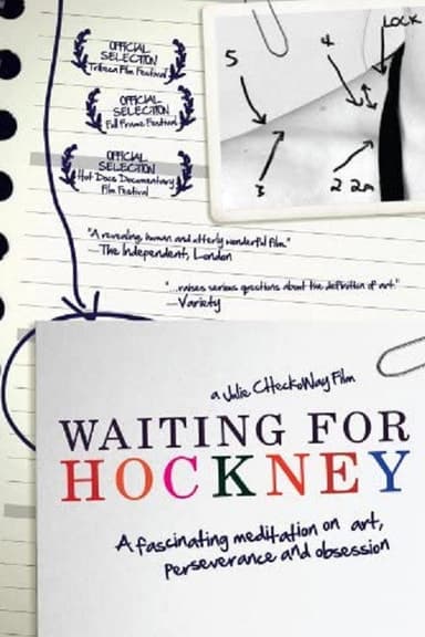 Waiting for Hockney poster