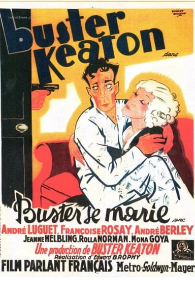 Buster se marie poster