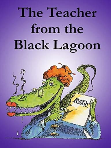 The Teacher from the Black Lagoon poster