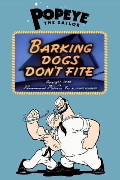 Barking Dogs Don't Fite poster