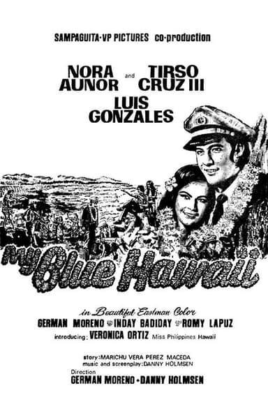 My Blue Hawaii poster