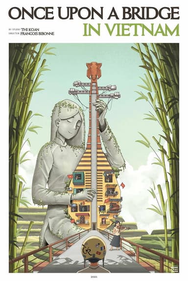 Once upon a bridge in Vietnam poster
