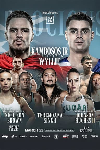 George Kambosos Jr vs. Jake Wyllie poster