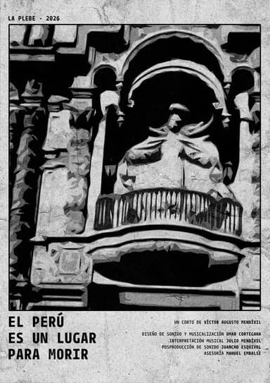 El Perú es un lugar para morir poster